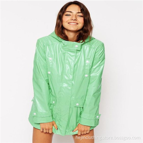 High quality fire resistant polyurethane adult rainwear
